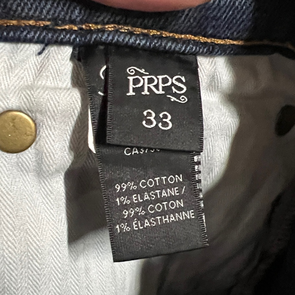 PRPS Dark Blue Skinny Jeans - Picture 10 of 13